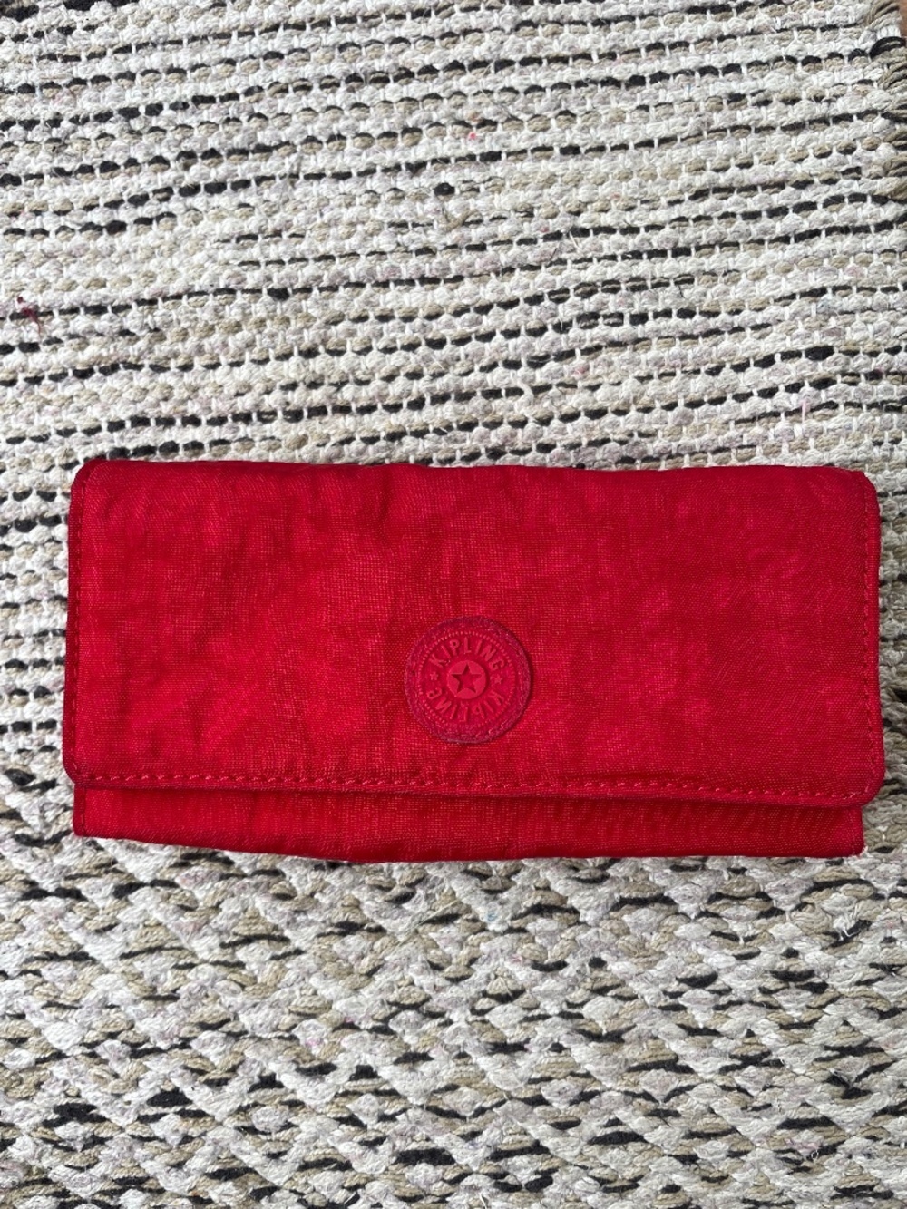 Kipling Money Land Snap Trifold Clutch Wallet